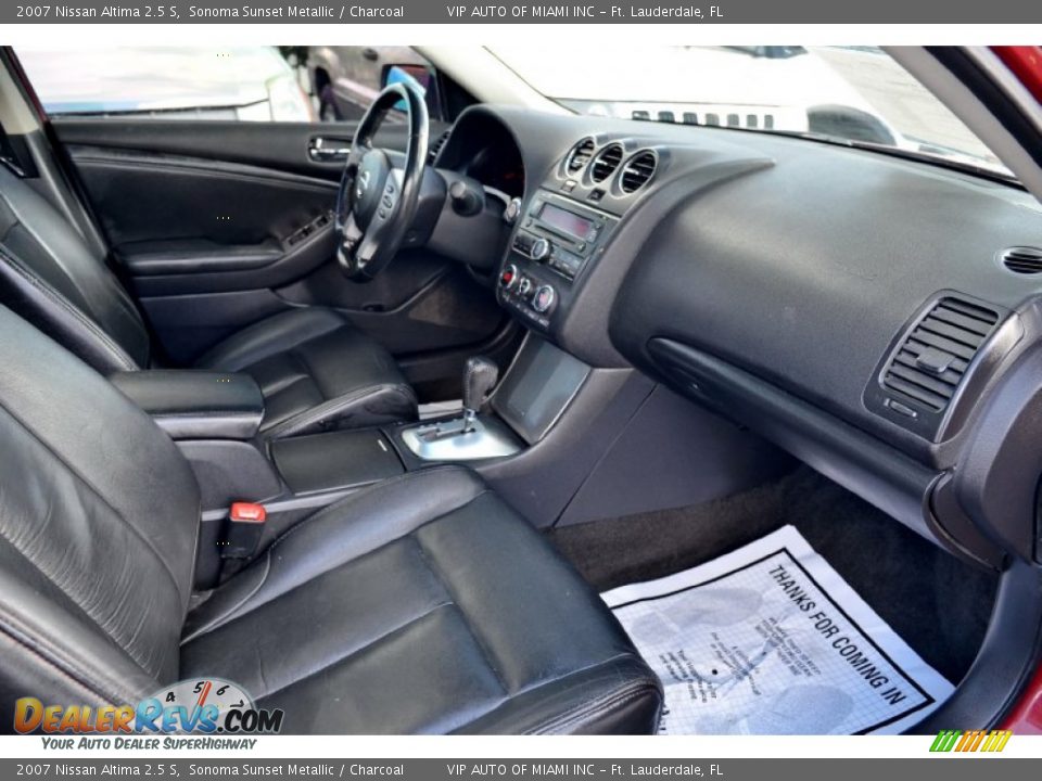 2007 Nissan Altima 2.5 S Sonoma Sunset Metallic / Charcoal Photo #36