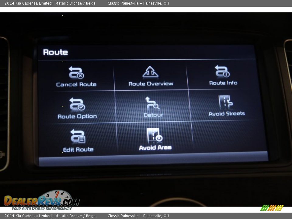 2014 Kia Cadenza Limited Metallic Bronze / Beige Photo #11