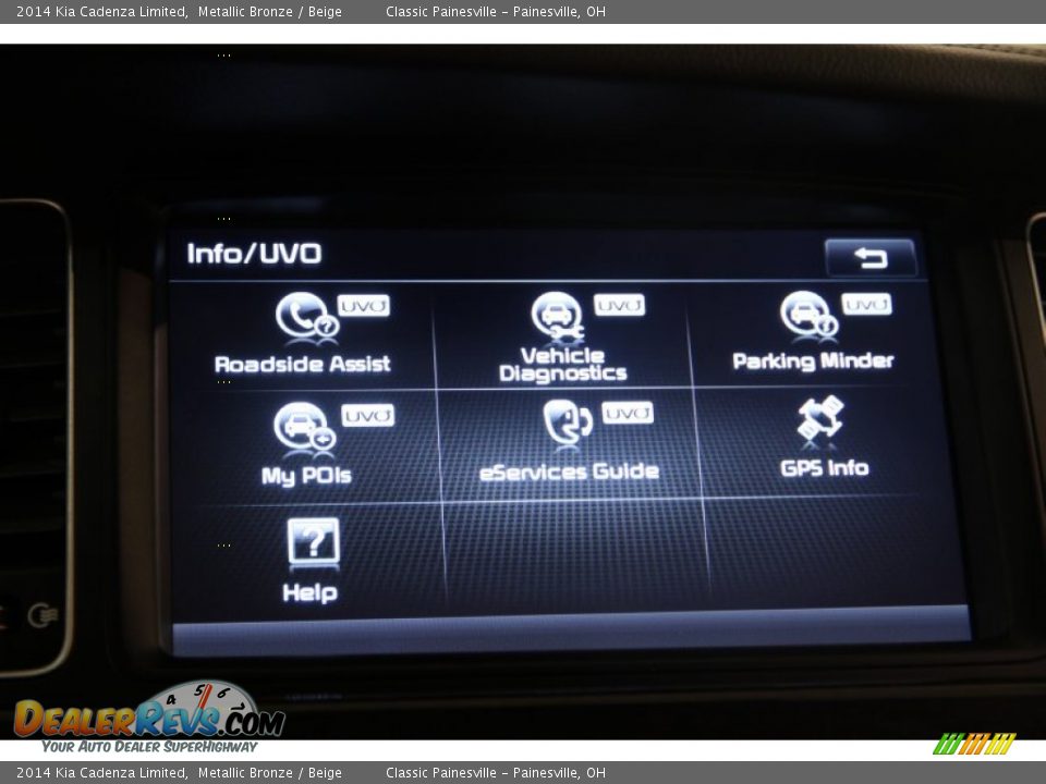 2014 Kia Cadenza Limited Metallic Bronze / Beige Photo #14