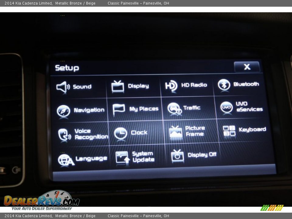 2014 Kia Cadenza Limited Metallic Bronze / Beige Photo #15