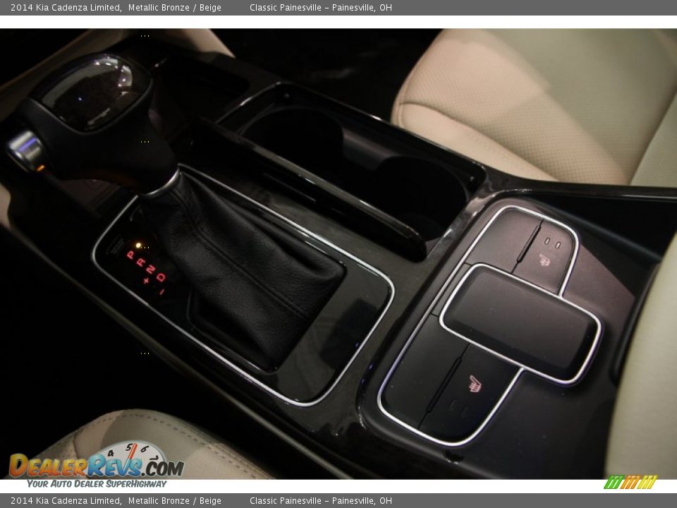 2014 Kia Cadenza Limited Metallic Bronze / Beige Photo #17