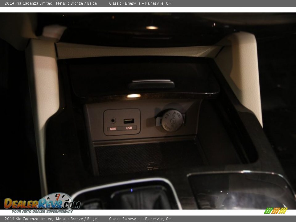 2014 Kia Cadenza Limited Metallic Bronze / Beige Photo #18