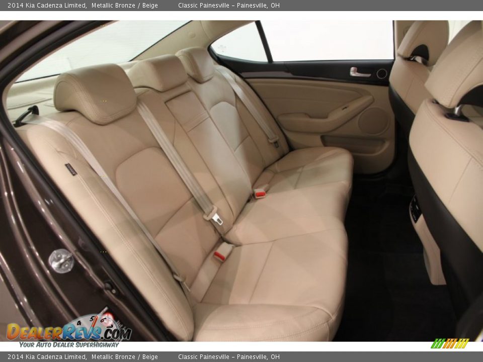 2014 Kia Cadenza Limited Metallic Bronze / Beige Photo #20