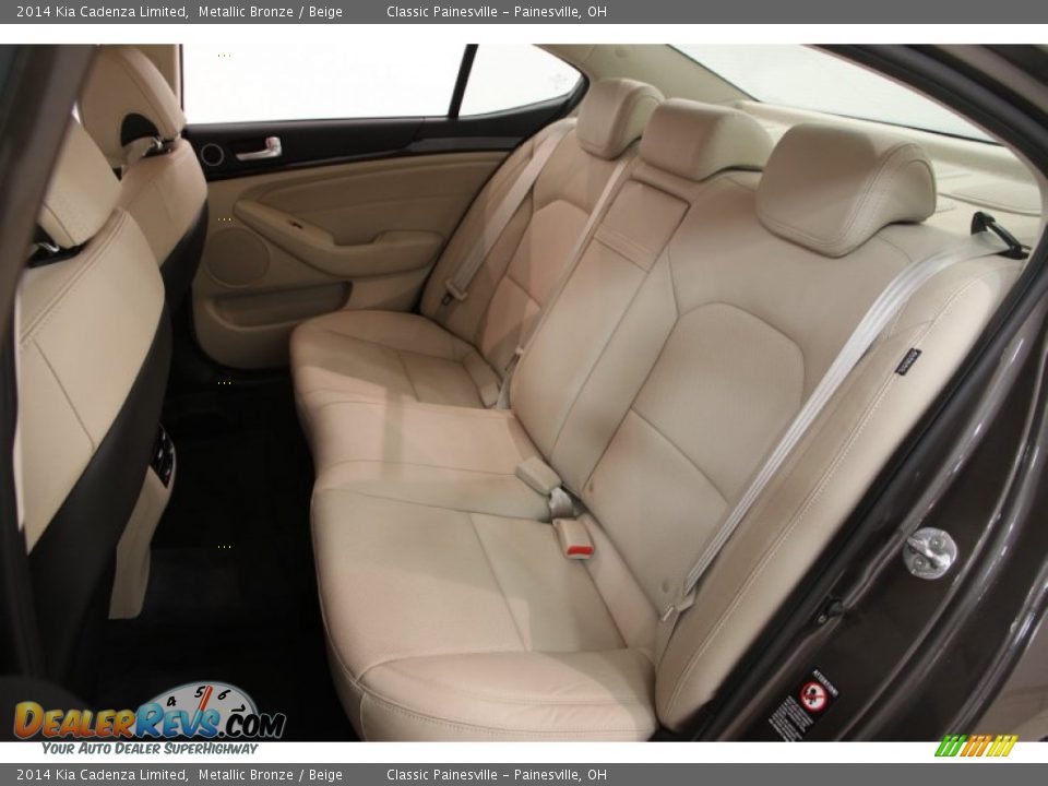 2014 Kia Cadenza Limited Metallic Bronze / Beige Photo #21