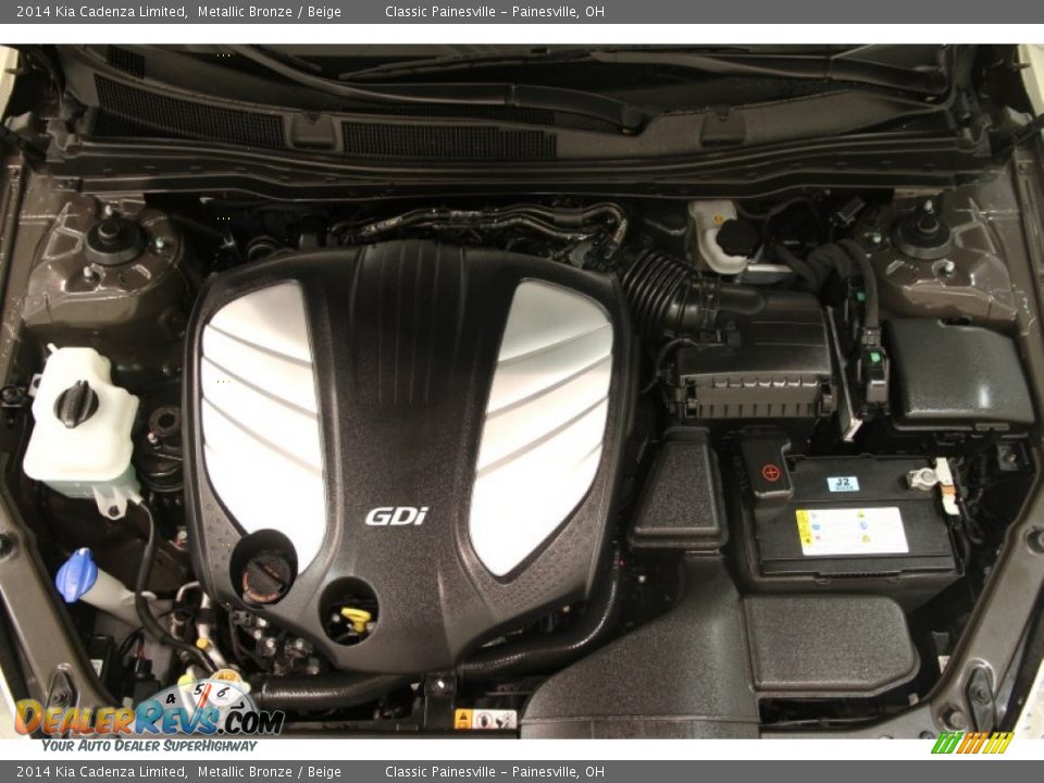 2014 Kia Cadenza Limited Metallic Bronze / Beige Photo #23