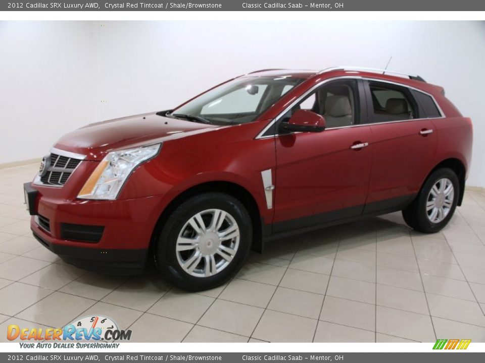 Front 3/4 View of 2012 Cadillac SRX Luxury AWD Photo #3