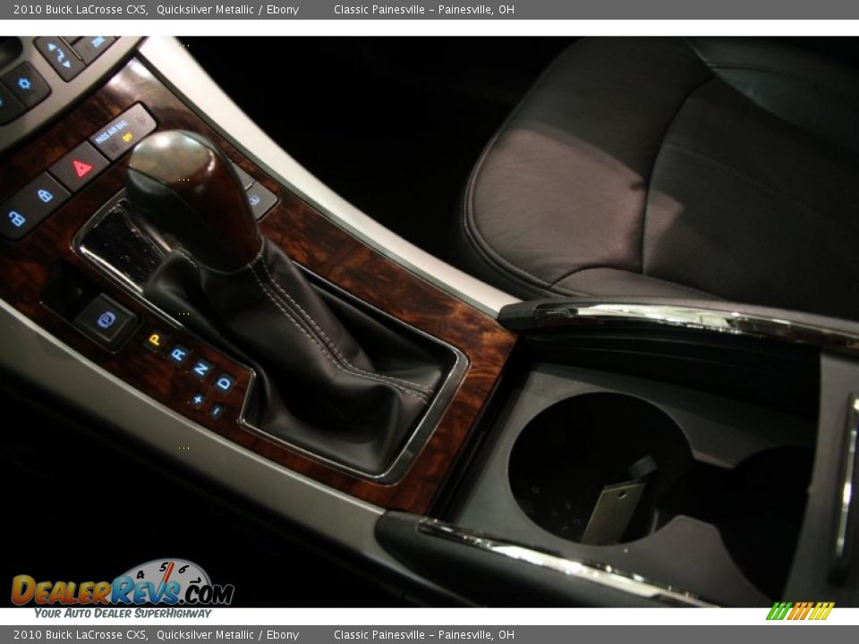 2010 Buick LaCrosse CXS Quicksilver Metallic / Ebony Photo #9