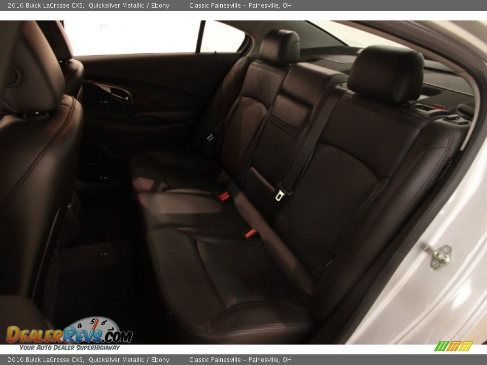 2010 Buick LaCrosse CXS Quicksilver Metallic / Ebony Photo #11