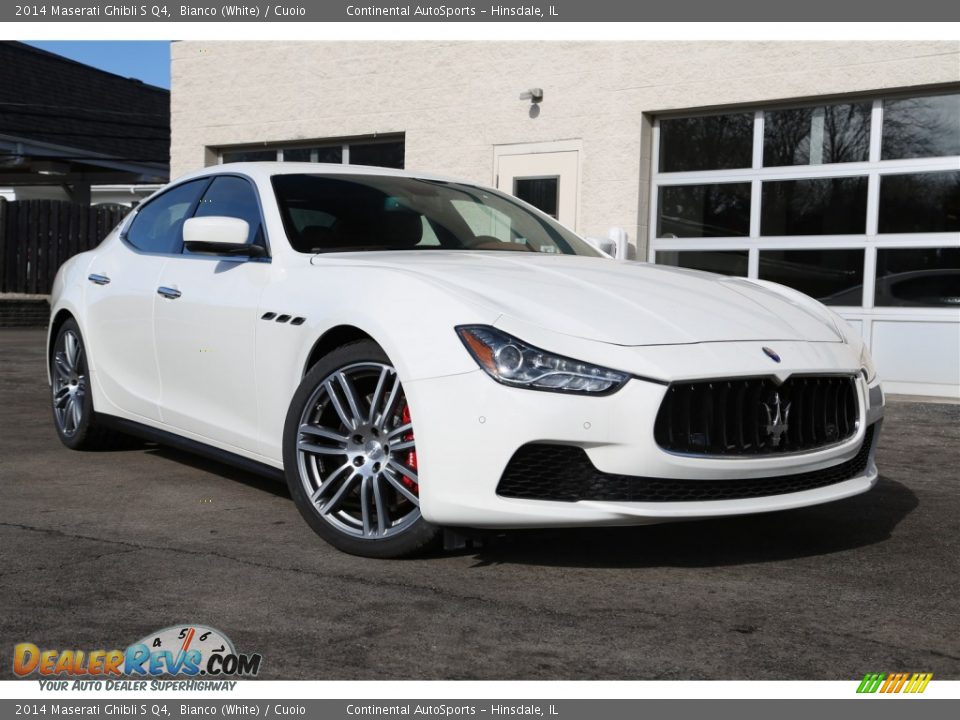 2014 Maserati Ghibli S Q4 Bianco (White) / Cuoio Photo #1