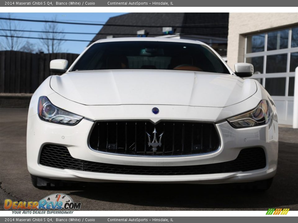 2014 Maserati Ghibli S Q4 Bianco (White) / Cuoio Photo #4