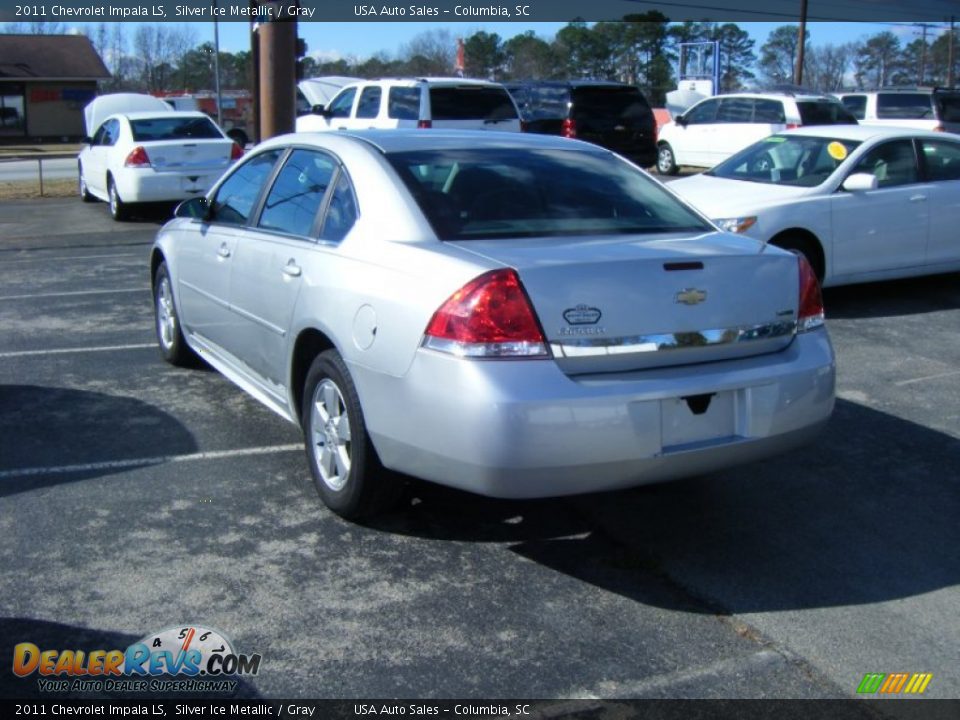 2011 Chevrolet Impala LS Silver Ice Metallic / Gray Photo #3