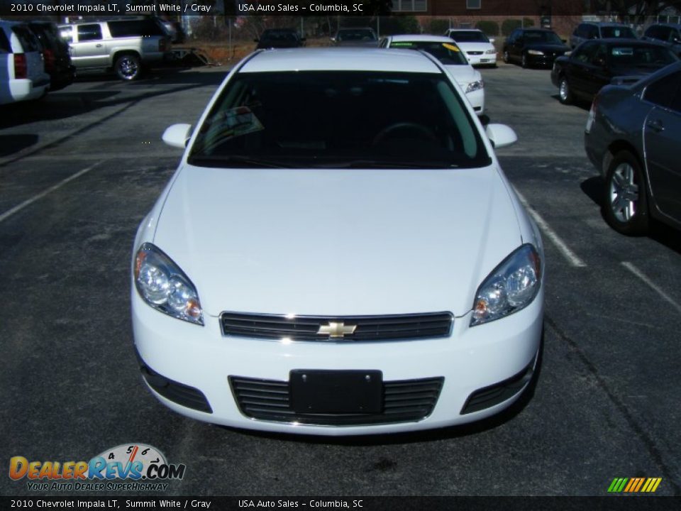 2010 Chevrolet Impala LT Summit White / Gray Photo #1