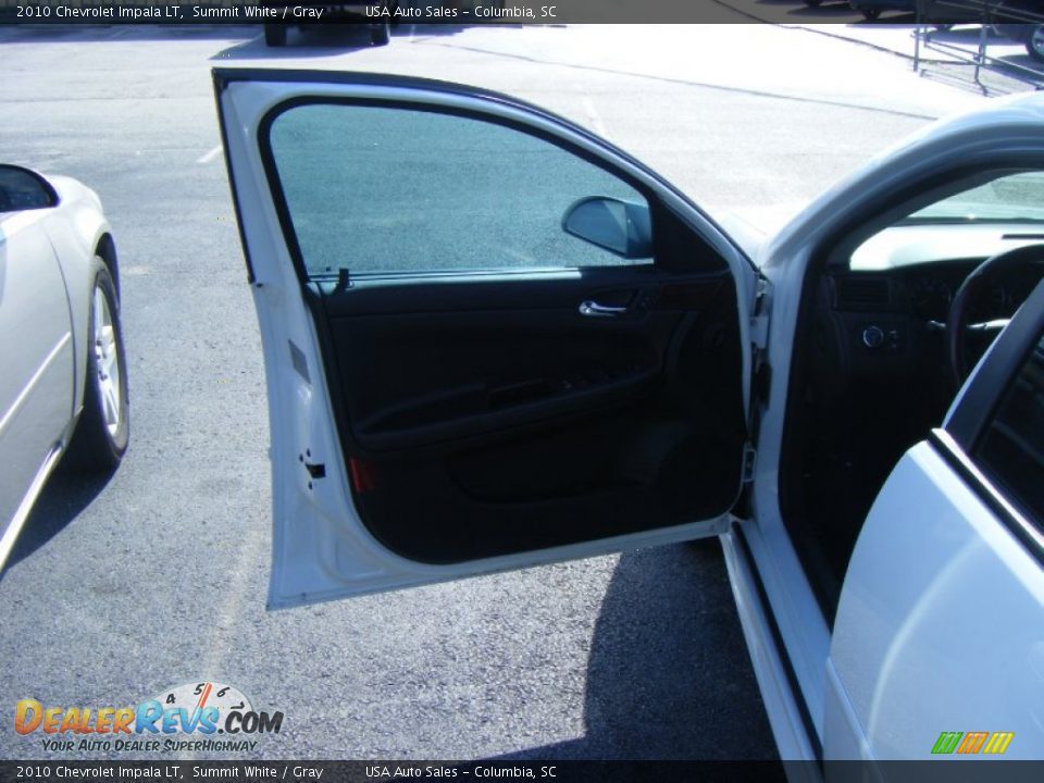 2010 Chevrolet Impala LT Summit White / Gray Photo #7