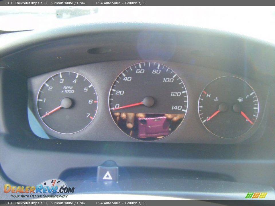 2010 Chevrolet Impala LT Summit White / Gray Photo #10