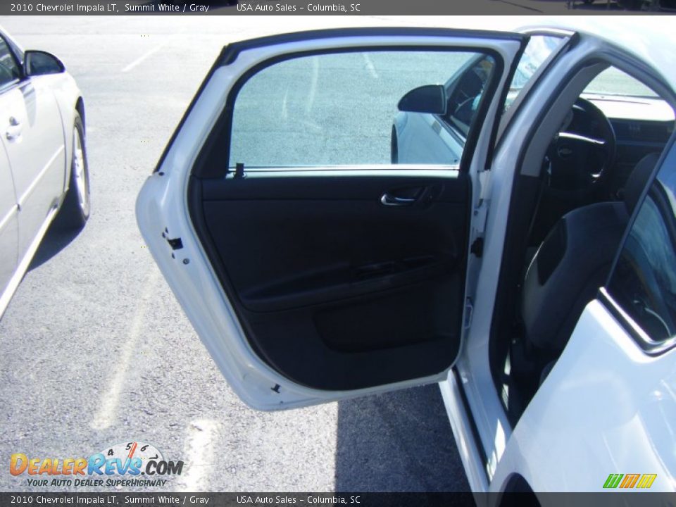 2010 Chevrolet Impala LT Summit White / Gray Photo #11