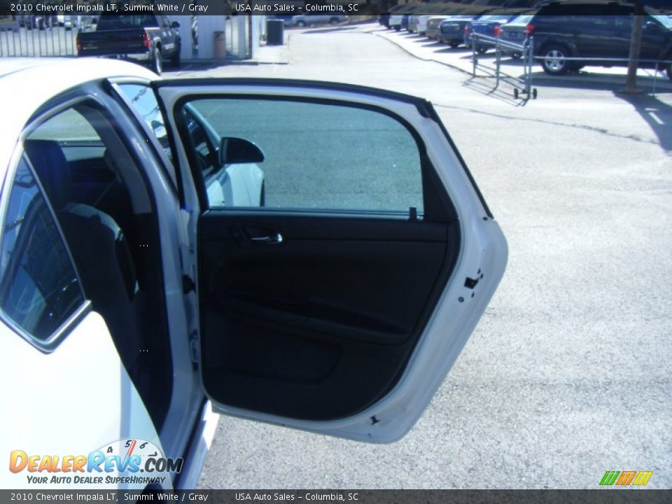 2010 Chevrolet Impala LT Summit White / Gray Photo #13