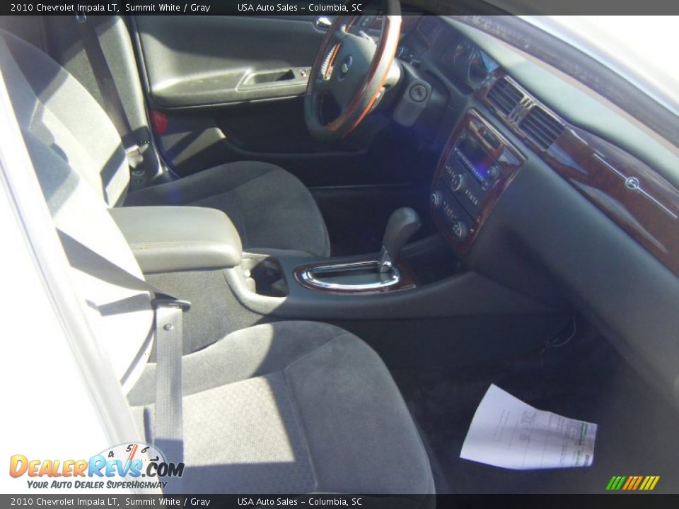 2010 Chevrolet Impala LT Summit White / Gray Photo #16