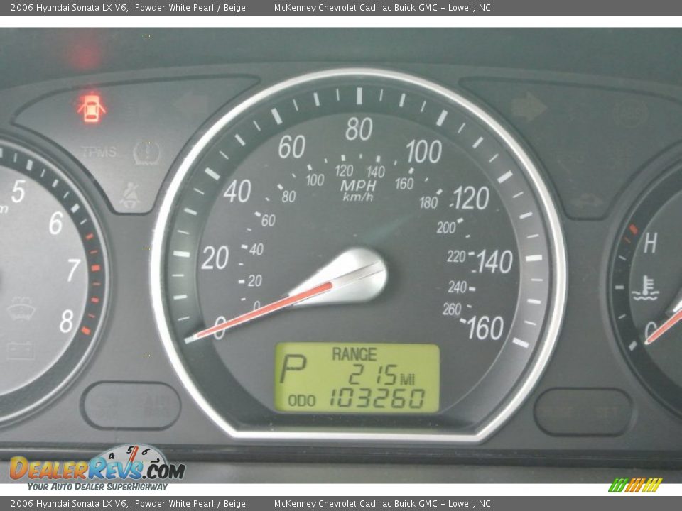 2006 Hyundai Sonata LX V6 Powder White Pearl / Beige Photo #20