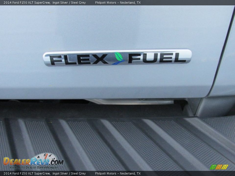2014 Ford F150 XLT SuperCrew Ingot Silver / Steel Grey Photo #18