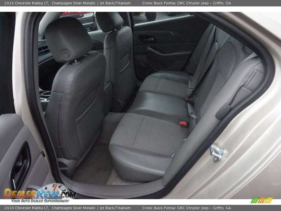 2014 Chevrolet Malibu LT Champagne Silver Metallic / Jet Black/Titanium Photo #14