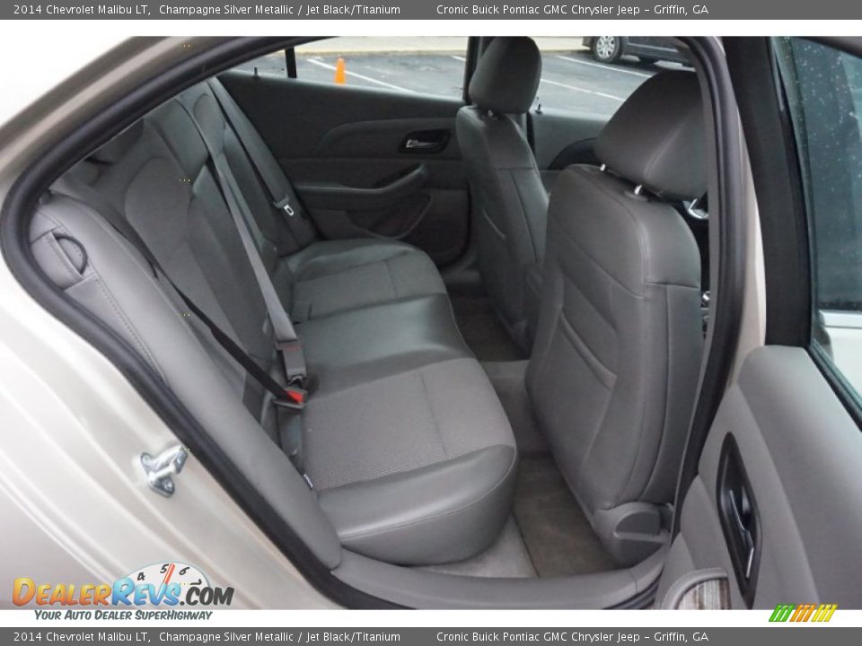 2014 Chevrolet Malibu LT Champagne Silver Metallic / Jet Black/Titanium Photo #15