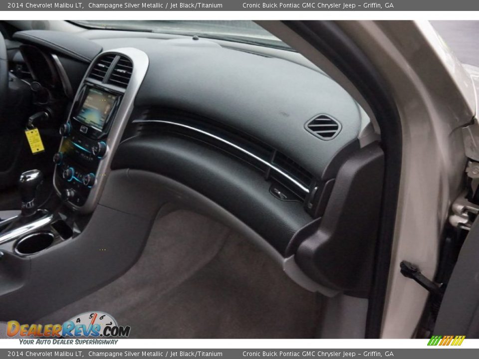 2014 Chevrolet Malibu LT Champagne Silver Metallic / Jet Black/Titanium Photo #17
