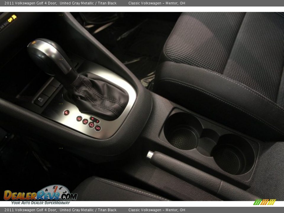 2011 Volkswagen Golf 4 Door United Gray Metallic / Titan Black Photo #9