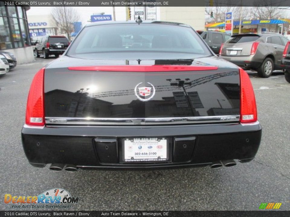 2010 Cadillac DTS Luxury Black Raven / Ebony Photo #5