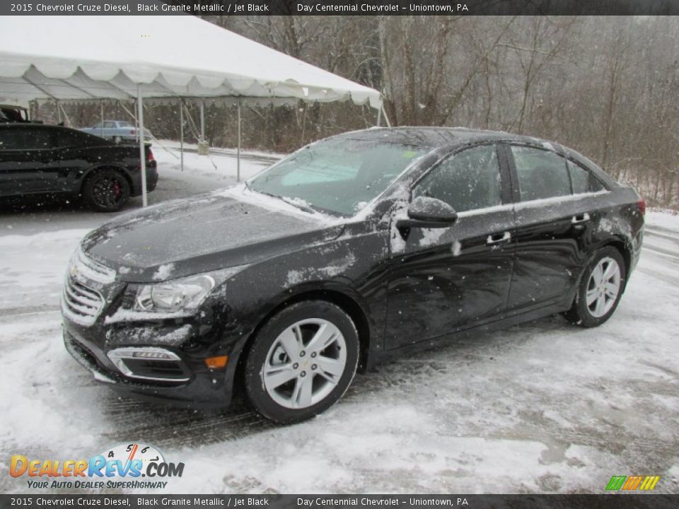 2015 Chevrolet Cruze Diesel Black Granite Metallic / Jet Black Photo #1
