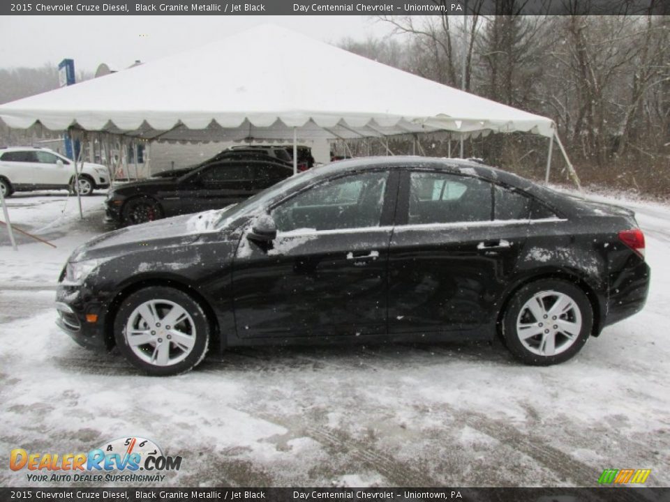 2015 Chevrolet Cruze Diesel Black Granite Metallic / Jet Black Photo #2