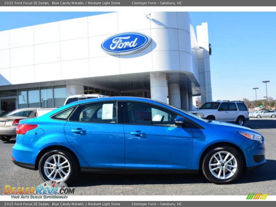 Blue Candy Metallic 2015 Ford Focus SE Sedan Photo #2