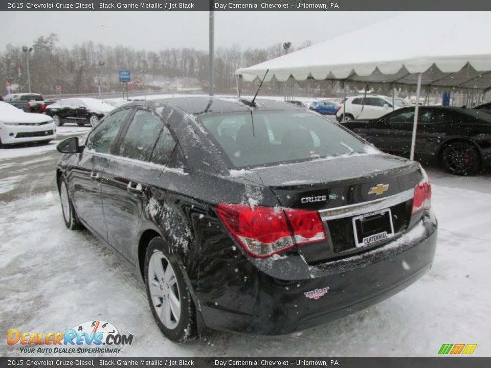2015 Chevrolet Cruze Diesel Black Granite Metallic / Jet Black Photo #4