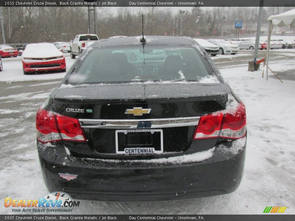 2015 Chevrolet Cruze Diesel Black Granite Metallic / Jet Black Photo #5