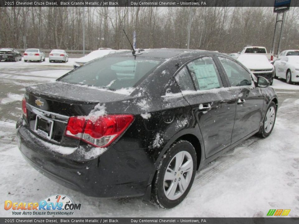 2015 Chevrolet Cruze Diesel Black Granite Metallic / Jet Black Photo #6