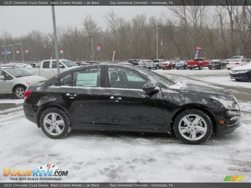 2015 Chevrolet Cruze Diesel Black Granite Metallic / Jet Black Photo #7