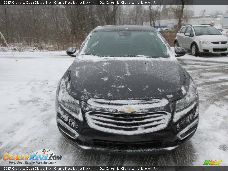 2015 Chevrolet Cruze Diesel Black Granite Metallic / Jet Black Photo #9