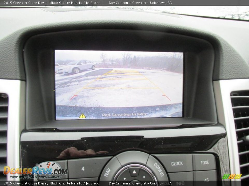 2015 Chevrolet Cruze Diesel Black Granite Metallic / Jet Black Photo #18