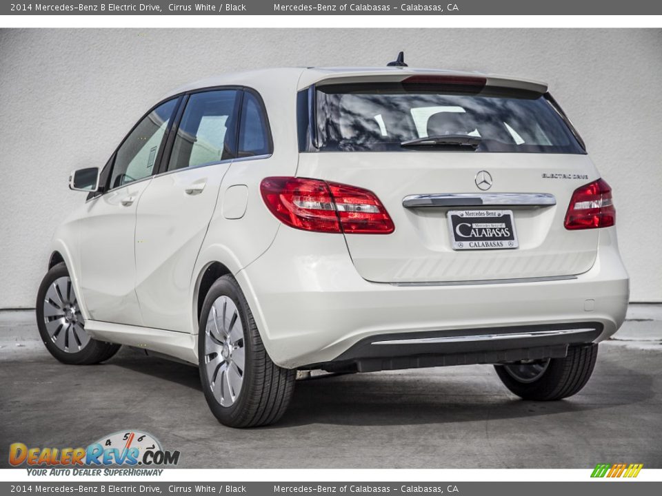 2014 Mercedes-Benz B Electric Drive Cirrus White / Black Photo #2