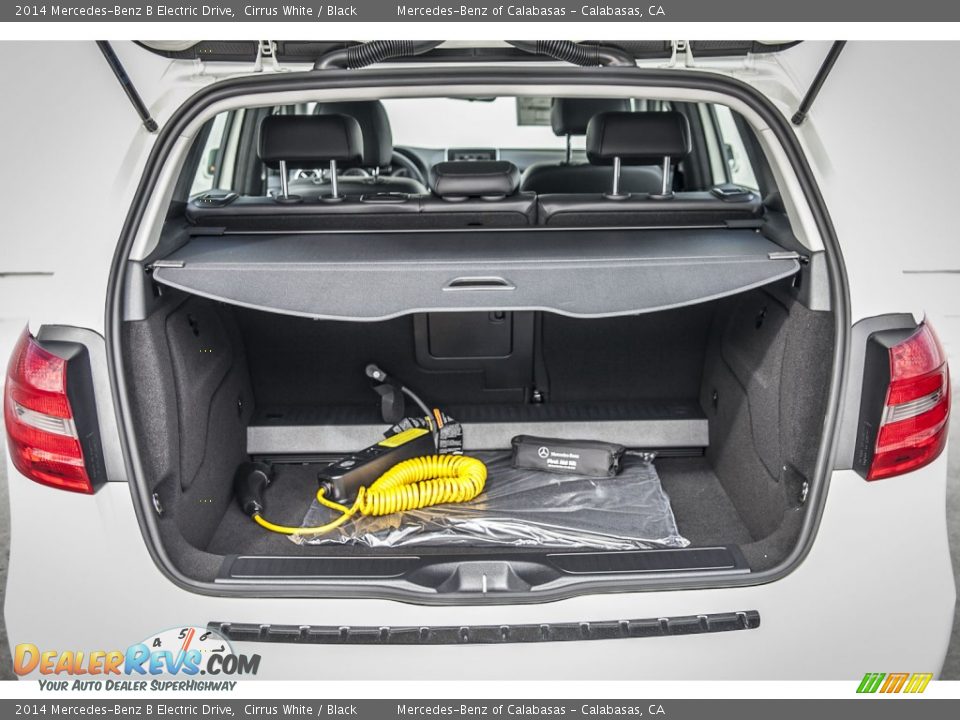 2014 Mercedes-Benz B Electric Drive Cirrus White / Black Photo #4