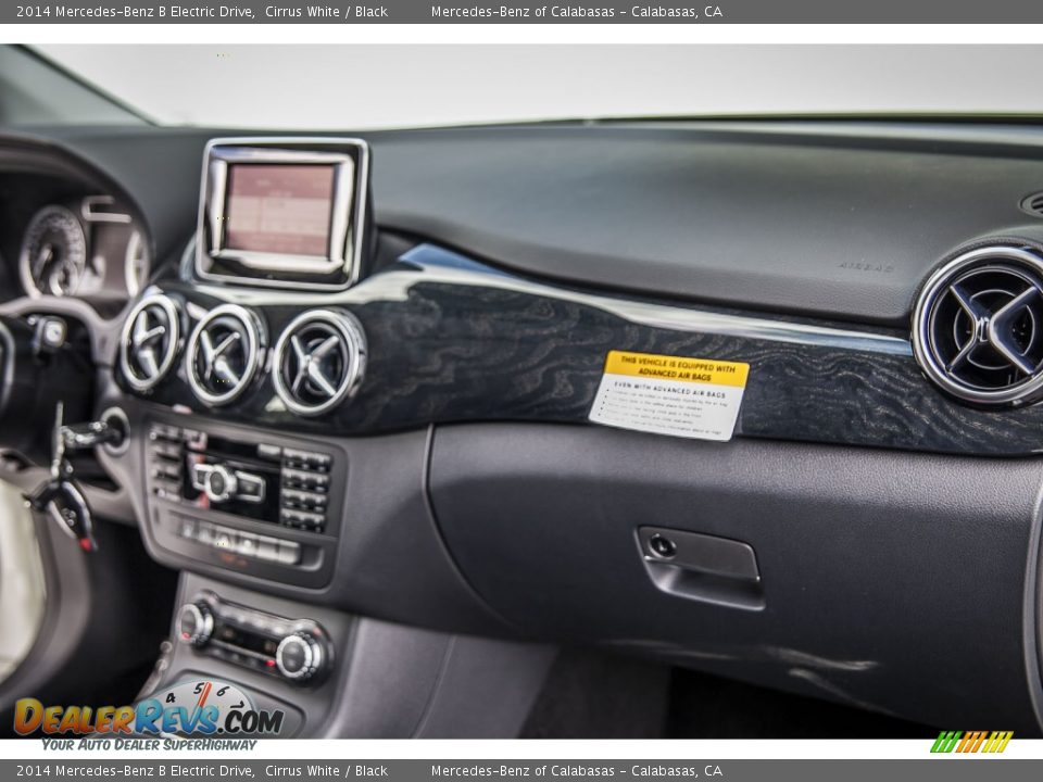 2014 Mercedes-Benz B Electric Drive Cirrus White / Black Photo #8