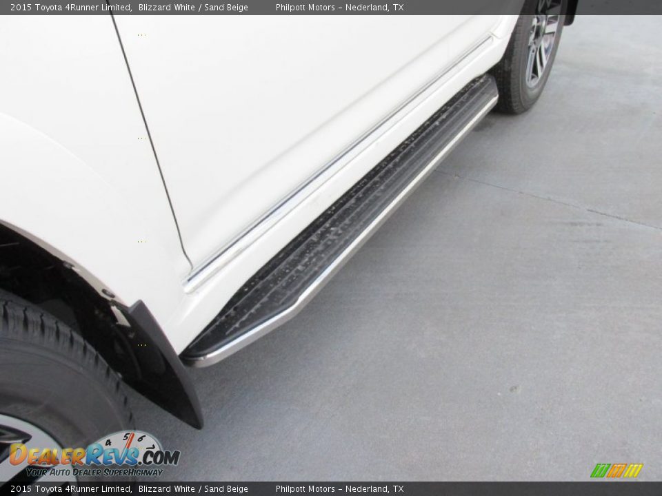2015 Toyota 4Runner Limited Blizzard White / Sand Beige Photo #12