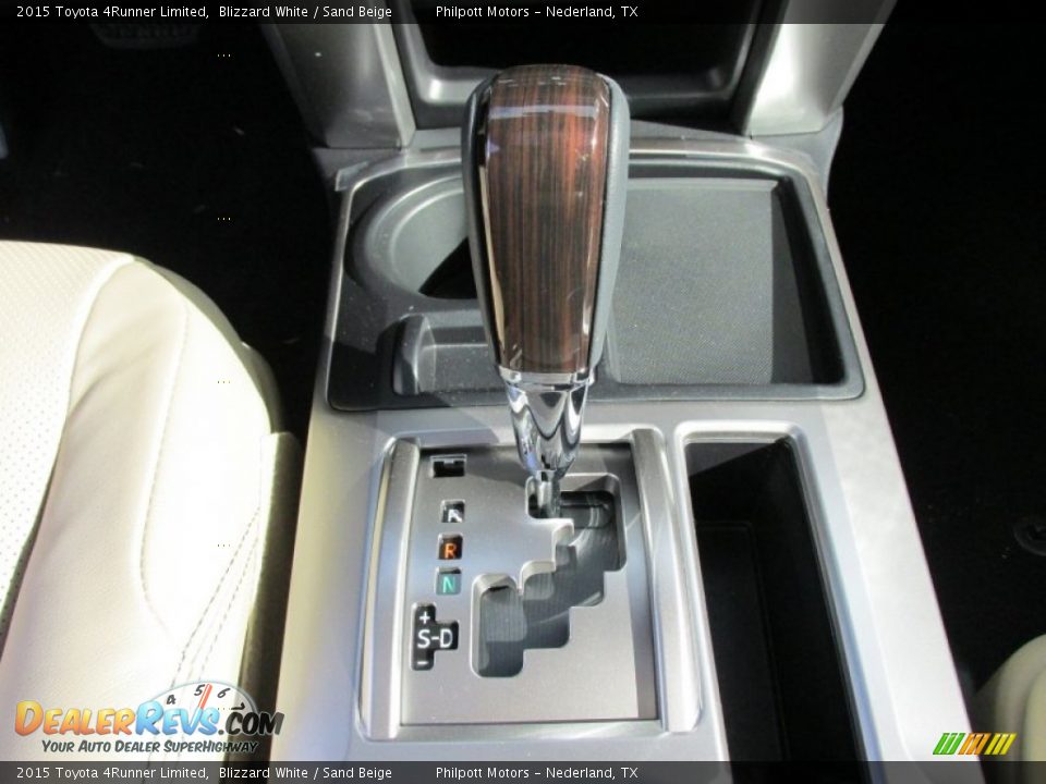 2015 Toyota 4Runner Limited Blizzard White / Sand Beige Photo #32