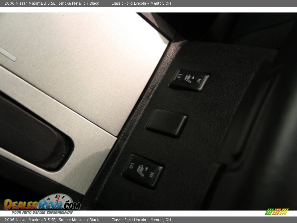 2006 Nissan Maxima 3.5 SE Smoke Metallic / Black Photo #12