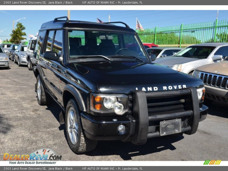 2003 Land Rover Discovery SE Java Black / Black Photo #9