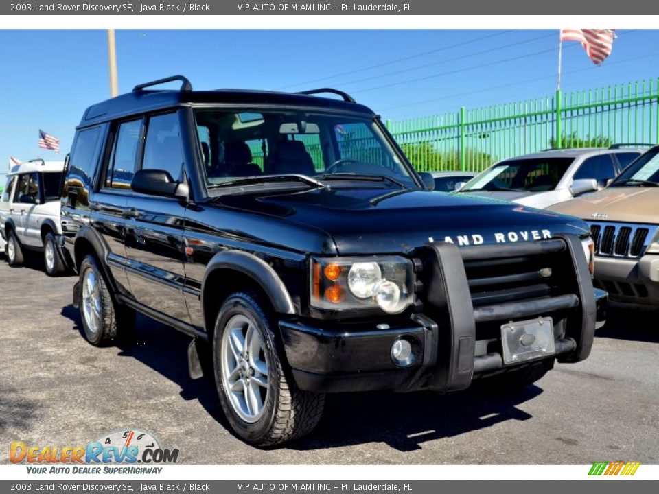 2003 Land Rover Discovery SE Java Black / Black Photo #11