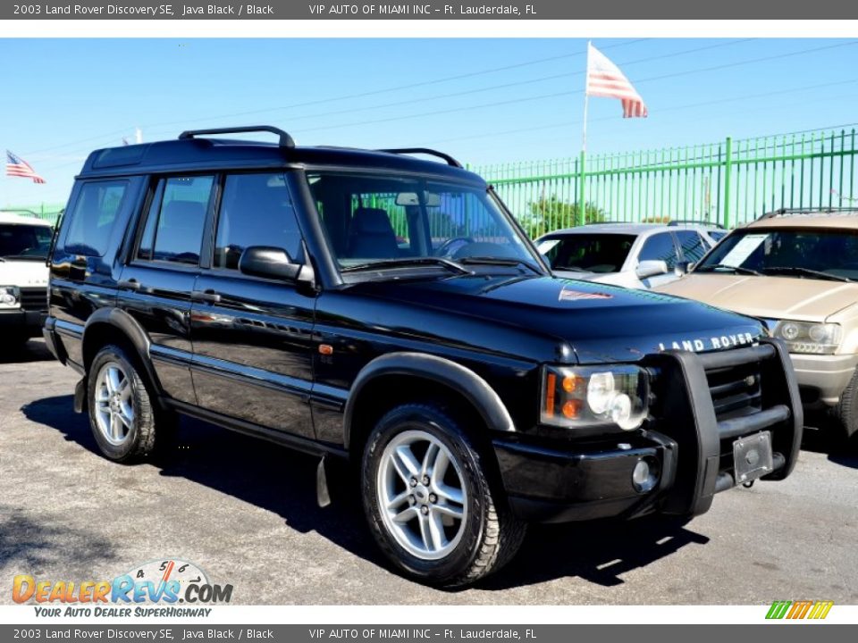 2003 Land Rover Discovery SE Java Black / Black Photo #13