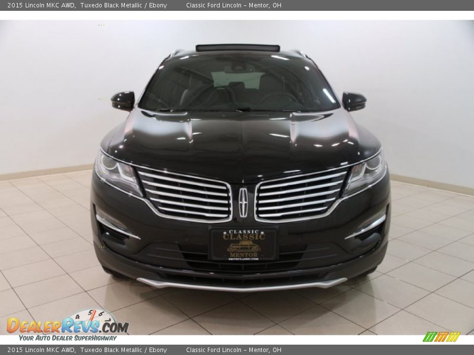 2015 Lincoln MKC AWD Tuxedo Black Metallic / Ebony Photo #2
