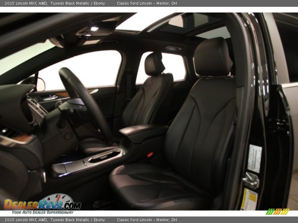 2015 Lincoln MKC AWD Tuxedo Black Metallic / Ebony Photo #5