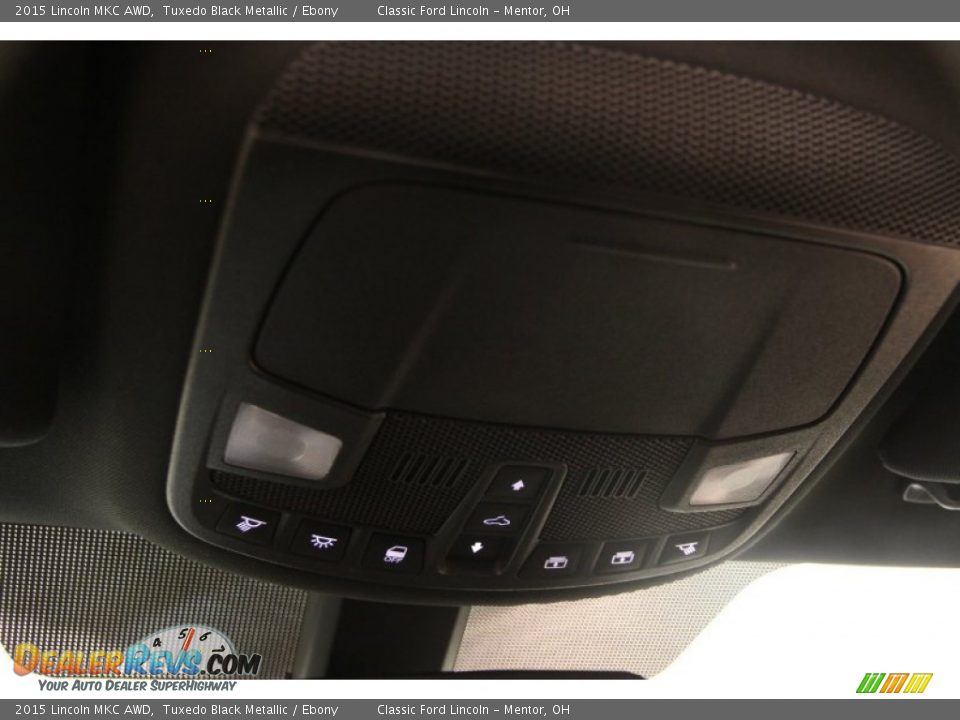 2015 Lincoln MKC AWD Tuxedo Black Metallic / Ebony Photo #8