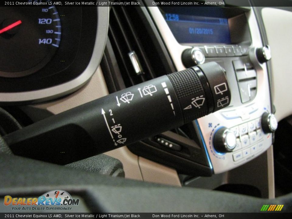 2011 Chevrolet Equinox LS AWD Silver Ice Metallic / Light Titanium/Jet Black Photo #20